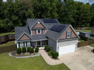 Solar Powered Home - Wide Angle - Front - Multiple Arrays